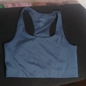 Girlfriend Collective Navy Racerback